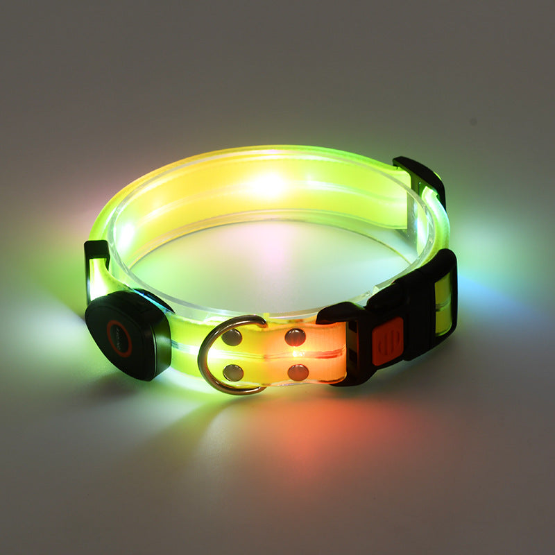 LED Luminous Pet Collar ( USB Rechargeable )